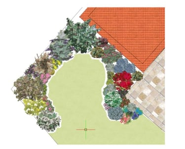 plan de jardin 
