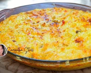 Eggless Trini Corn Pie