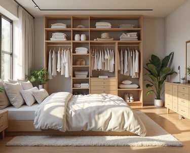 QUARTO DE CASAL ORGANIZADO