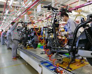 electric trike production line