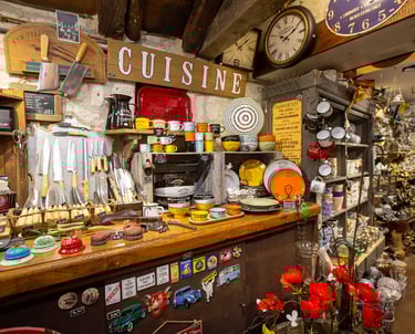Coutellerie et objets de déco pour la cuisine