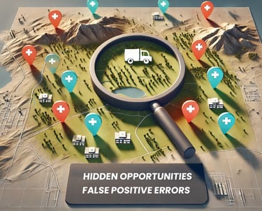 machine learning false positives for suggested new sites