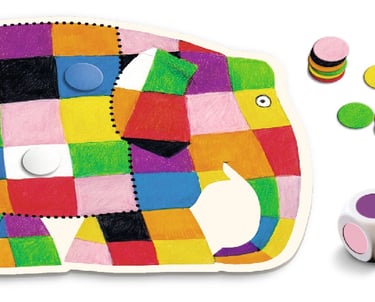 Image du jeu "Elmer - Le jeu des couleurs"