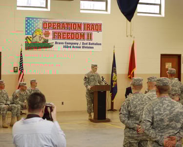 OIF II Welcome Home Ceremony