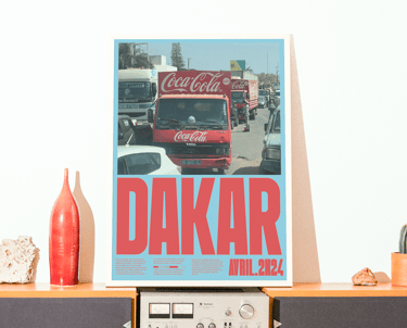 Poster Dakar Mockup