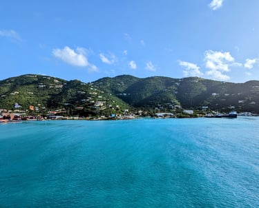 Tortola B.V.I. from Cruise Ship
