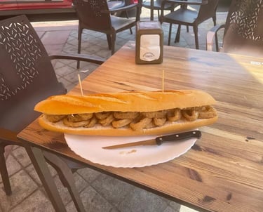 bocadillo de calamares