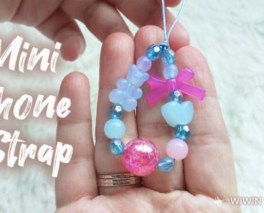 Mini Phone Strap Tutorial