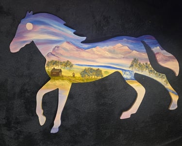 Wild Country (painting) Kylee Nicole Smith
