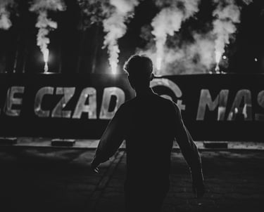 prezent na 18. ale czad masz 18 lat pirotechnika baner