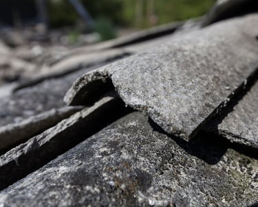 Asbestos roof sheets