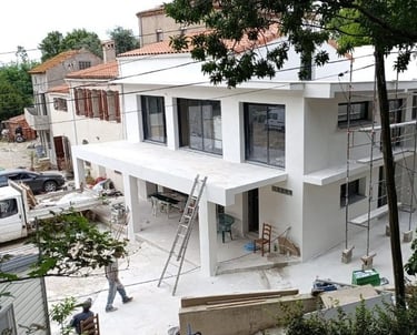 Rénovation extérieure complète d’une façade de maison