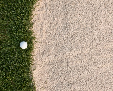 bunker de golf