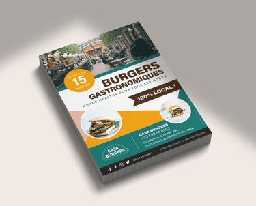 Flyer "Casa Burgers"