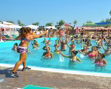 Parco acquatico Riccione, Beach Village, divertimento per famiglie, parchi in Romagna