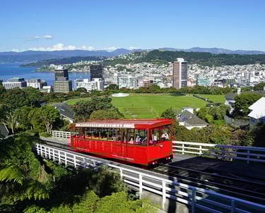 wellington new zealand aerial tramway