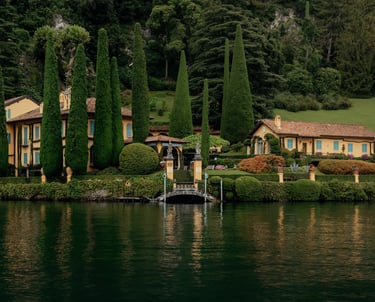 Villa La Cassinella in Lake Como