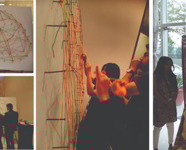 engaging art installation 