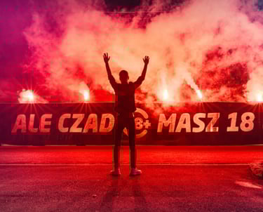 podświetlany napis baner na 18 urodziny prezent na osiemnastke