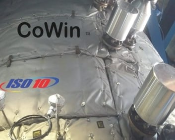 isolamento térmico removível para reatores