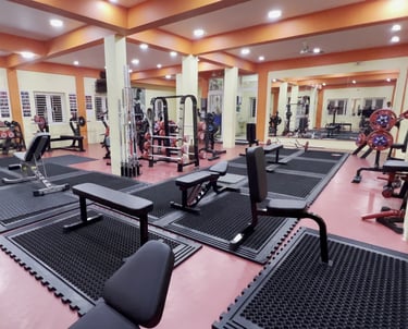 wide view of Thuraiyur gym.