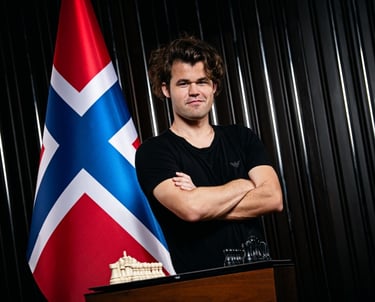 Magnus Carlsen secures first World Cup victory. Photo: Stev Bonhage