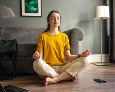 Practicing meditation at home