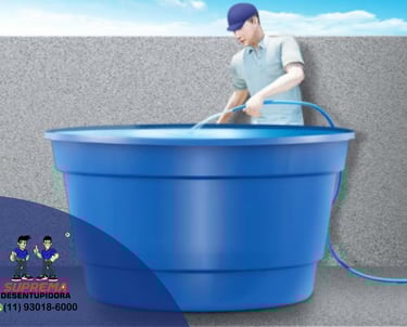 limpeza de caixa d'agua