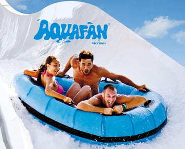 Acquafan Riccione, parco acquatico provincia di Rimini, parco divertimenti in Romagna