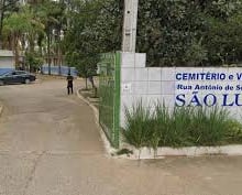 imagem mostra a fachada do cemiterio da São Luiz velar em sao paulo