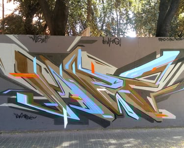 Mes, graffiti, spray, murales, letras , Barcelona, pintura, arte urbano