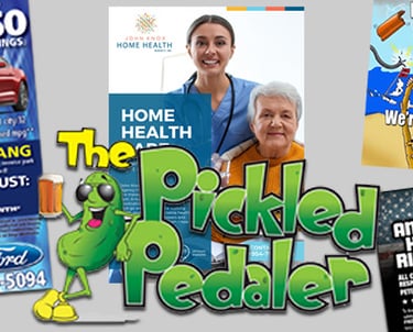 Graphic designer for print ads, brochure design, logo design, flyer designer