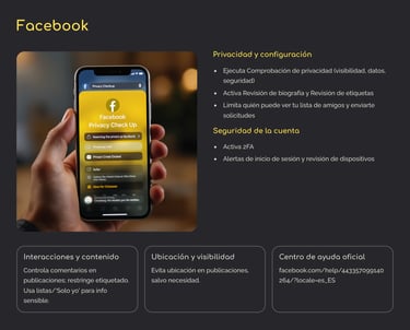 Guía de Configuración de Privacidad en Plataformas Digitales
