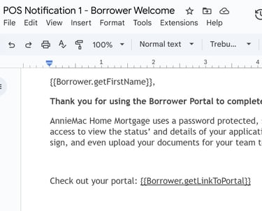Editing custom eqLend email content