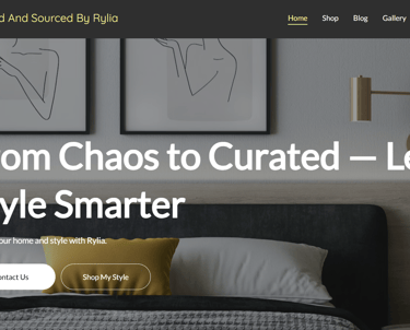 Styled And Sourced By Rylia Homepage