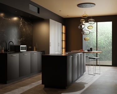 Illustration 3D réaliste d’un aménagement urbain au Havre