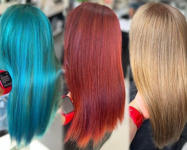 Koloryzacja włosów w ISS Studio Lusówko efekt