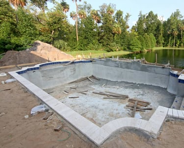 pembuatan kolam renang oleh bali pool care
