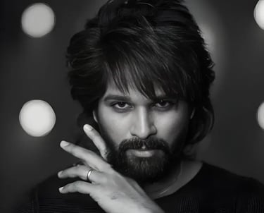 Allu Arjun.Moviie promotion Pushpa 2 by The Kabir Company