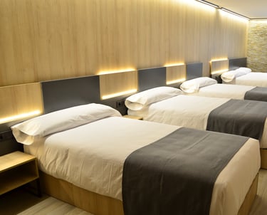 Habitacion cuádruple hotel Catanies en el Pas de la Casa