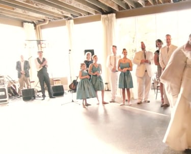 North Carolina Mountain Wedding Band - Melonbelly