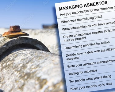 Asbestos management plans