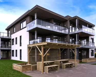 Prefabricated apartment building