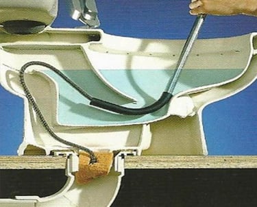 desentupimento de vaso sanitario