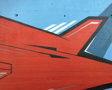 Mes, graffiti, red letters, walls, street art, Bcn, style