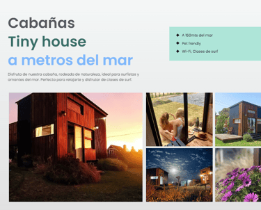 Alojamiento en cabanas