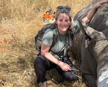 Dr Ellen Denstedt, Liasson Officer of WildAssist Africa