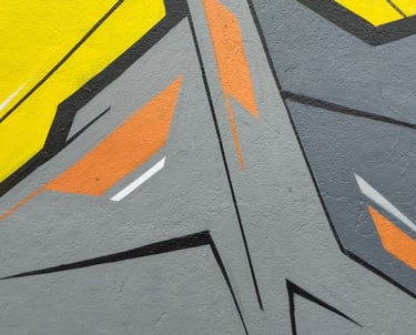 Mes, M, muro, graffiti, letters, Bcn, pintura, calle