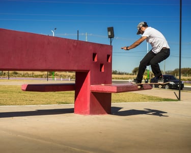 Carlos Paz, skateboarding, Bood skaterock