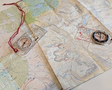 map and compass